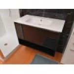 Wall Hung Vanity Poli Series 900mm Black